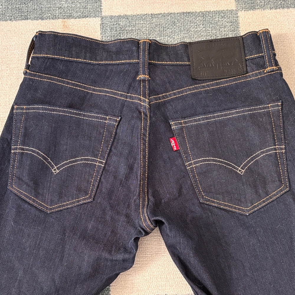 Levi's Indigo Straight Jeans